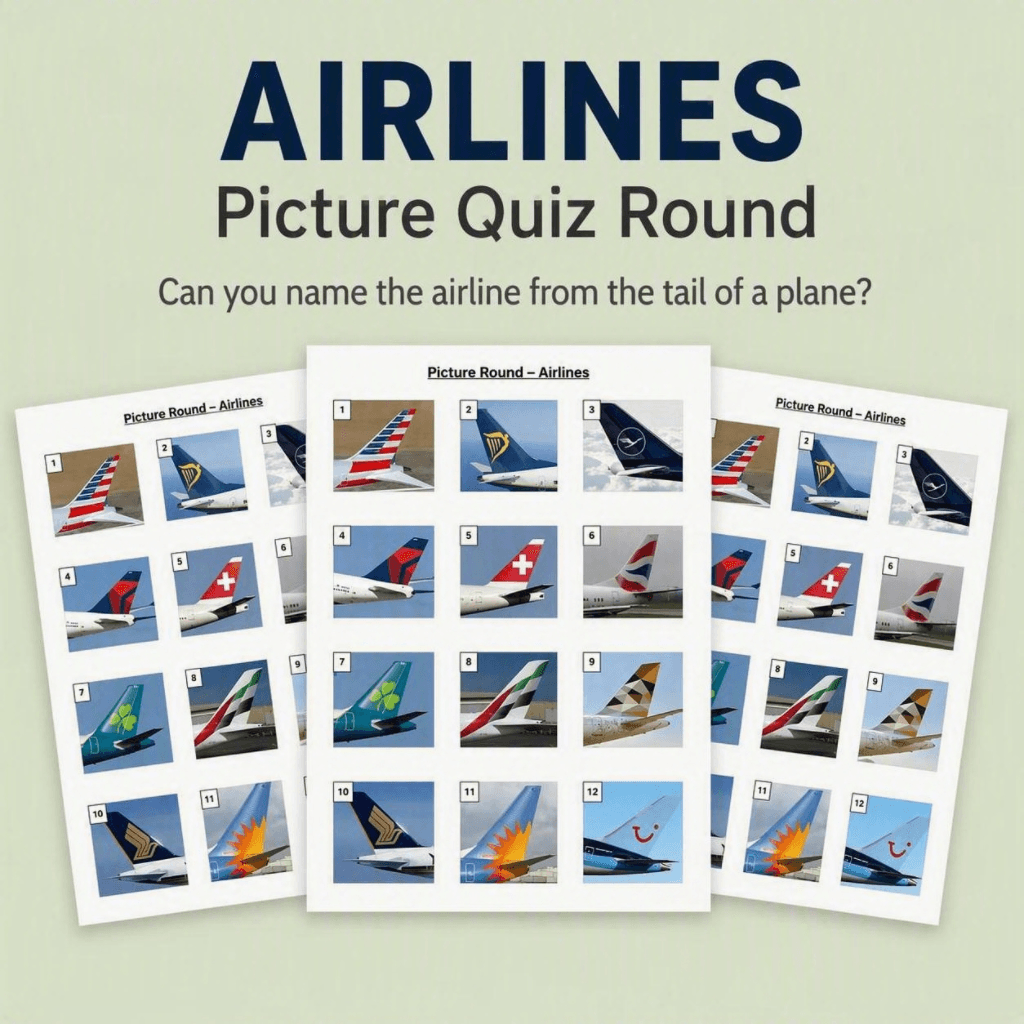 Airlines Picture Quiz #001