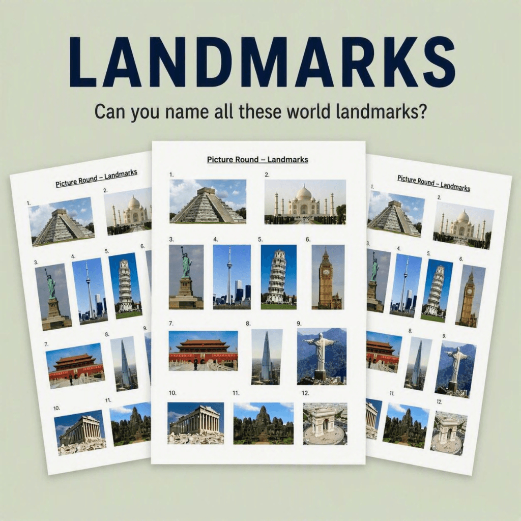 Landmarks Picture Round